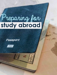 preparing for study abroad