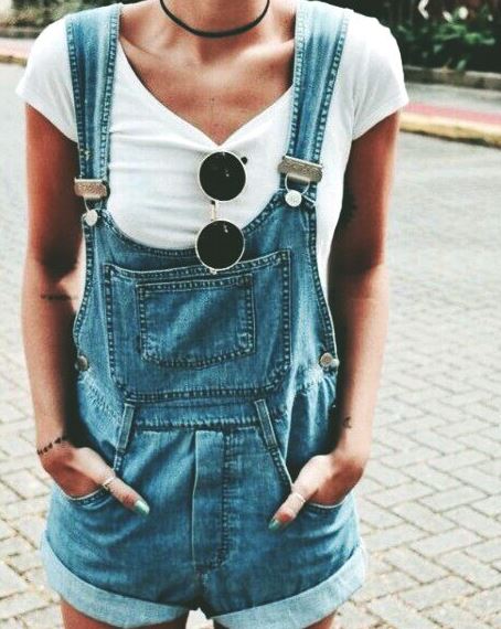 overall outfits in the 90s