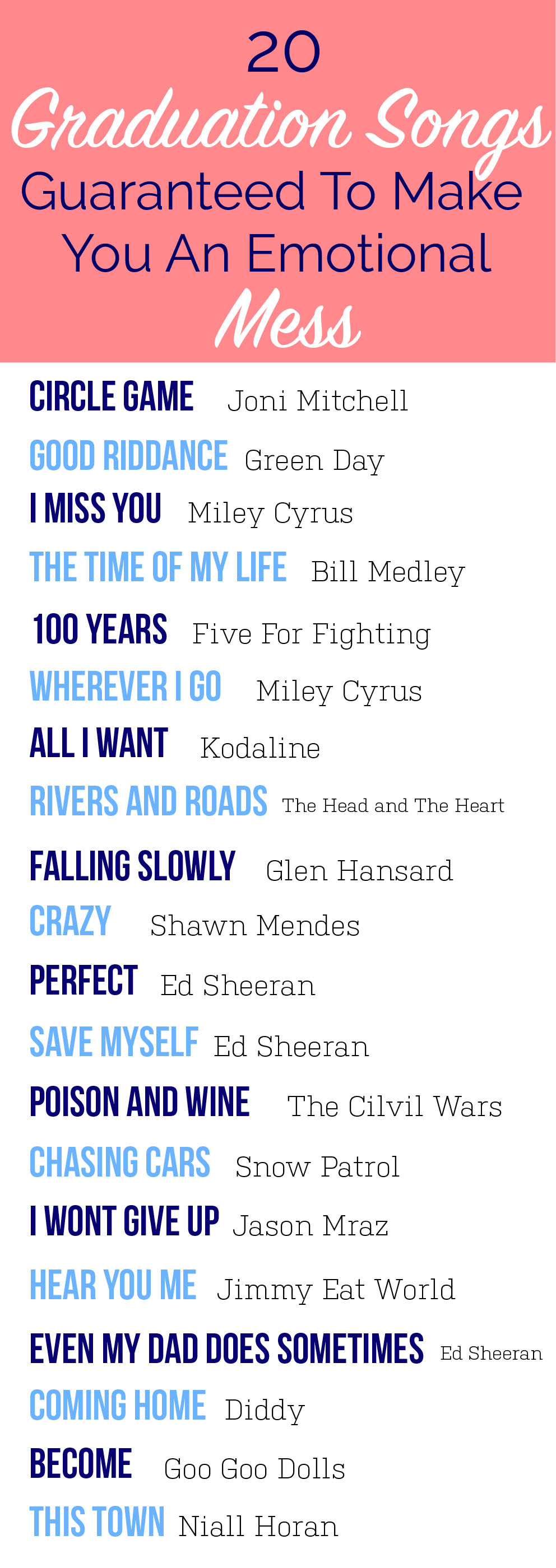 20 Graduation Songs Guaranteed To Make You An Emotional Mess Society19